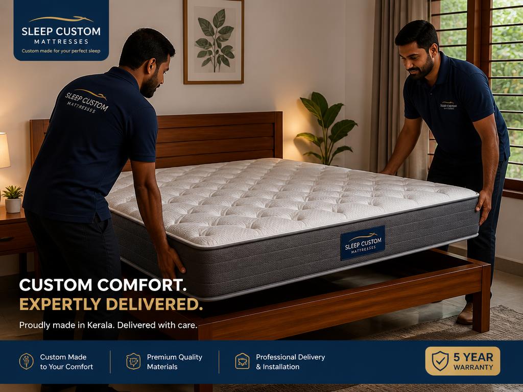 Professional mattress delivery and installation